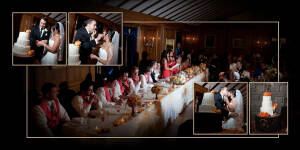 Coffee Table Design - Patrick & Brianne at Canterbury Castle Kings Lake Orion MI wedding photograph