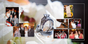 Coffee Table Design - Patrick & Brianne at Canterbury Castle Kings Lake Orion MI wedding photograph