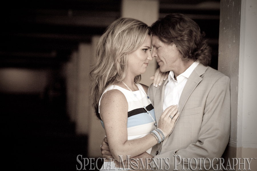 Downtown Southfield MI engagement photograph