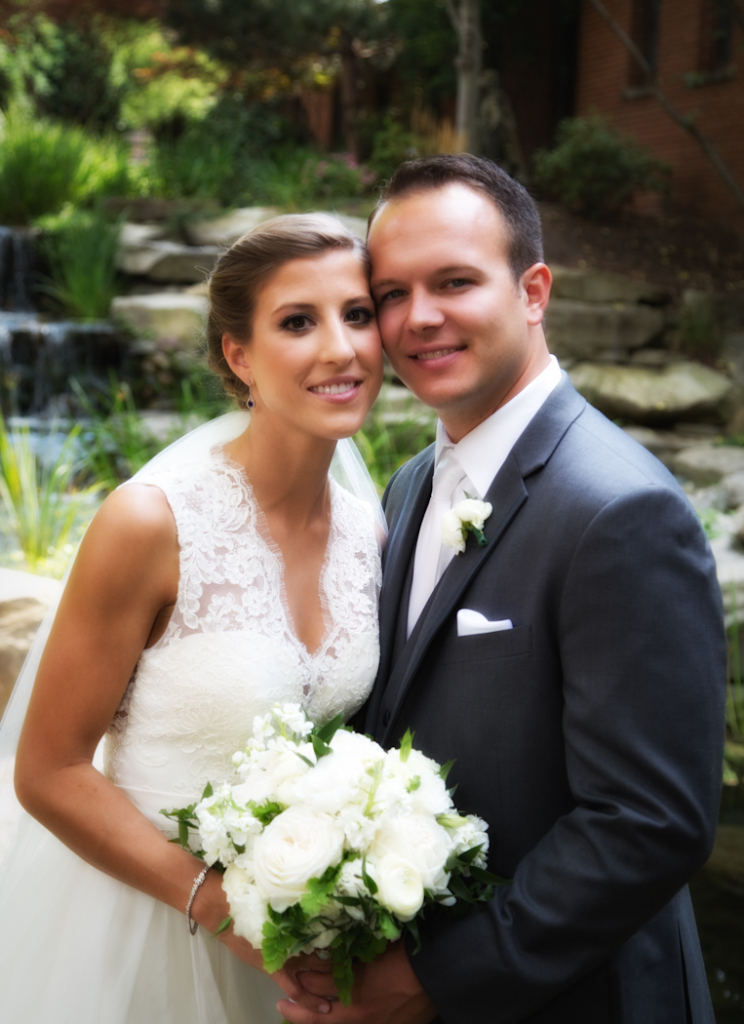 Christen & Erik at St. John's Resort Plymouth MI wedding photograph