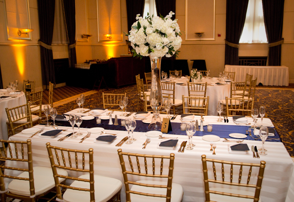 Christen & Erik at St. John's Resort Plymouth MI wedding photograph