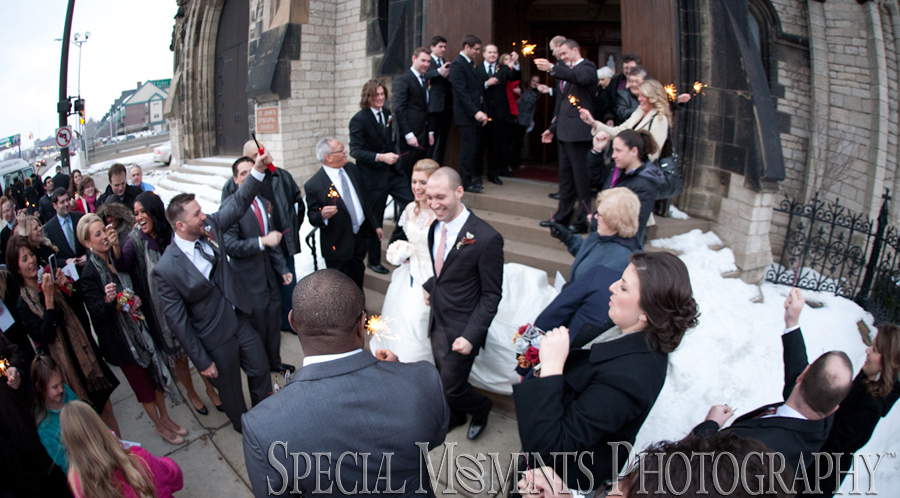 St. John Episcopal Church Detroit MI wedding photograph