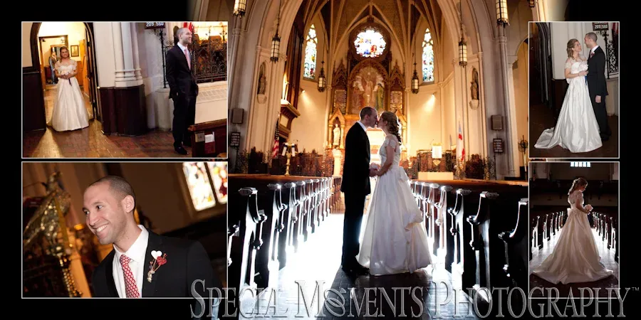 St. John Episcopal Church Detroit MI wedding photograph
