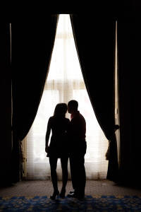 Elizabeth & Steve at Detroit Athletic Club Detroit MI engagement photograph