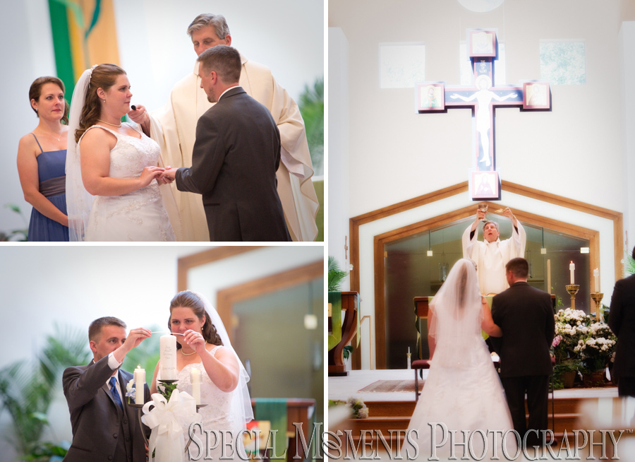 St. Mary Magdalen Brighton MI wedding photograph