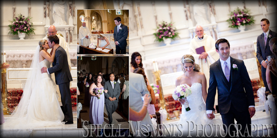 St. Paul Catholic Grosse Pointe Farms MI wedding photograph