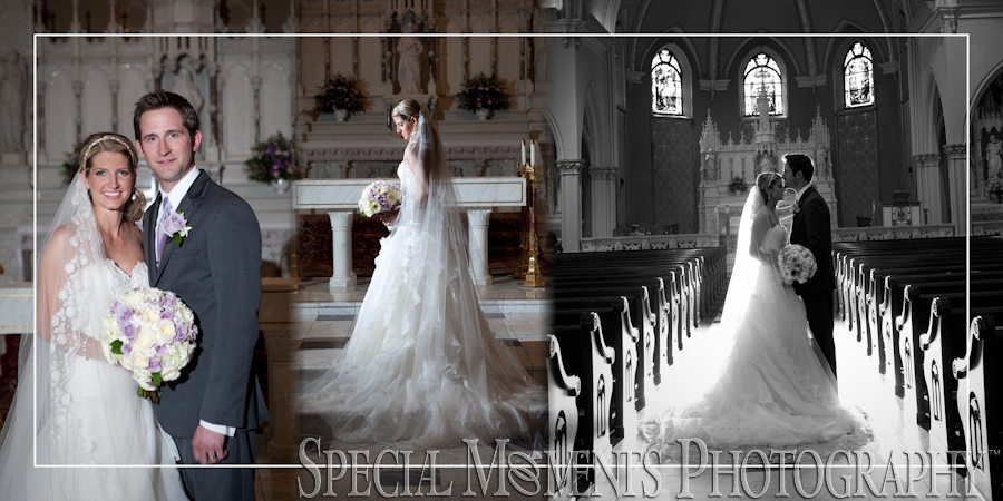 St. Paul Catholic Grosse Pointe Farms MI wedding photograph