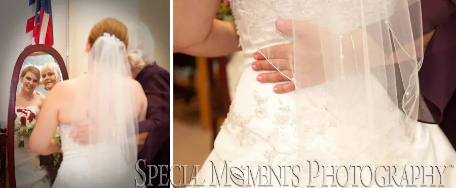 First United Methodist Northville MI wedding photograph