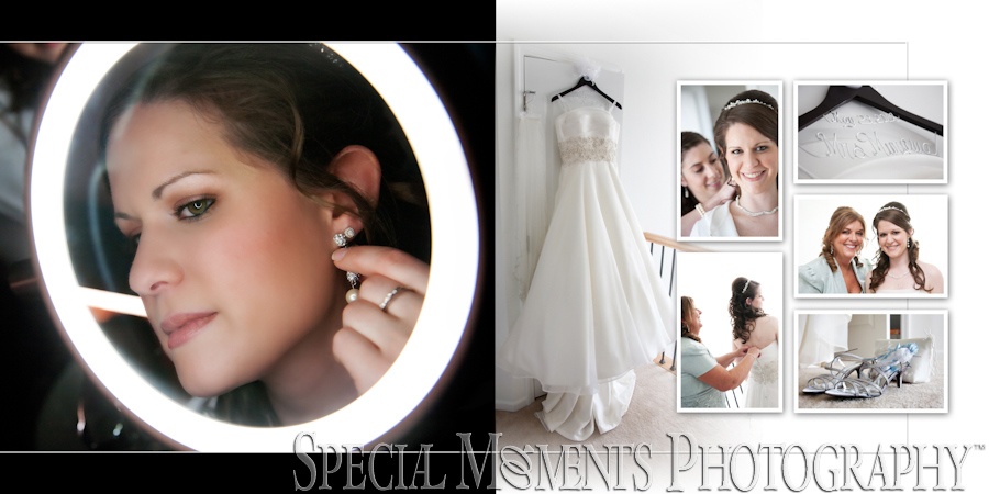 Crystal Gardens Howell MI wedding photograph