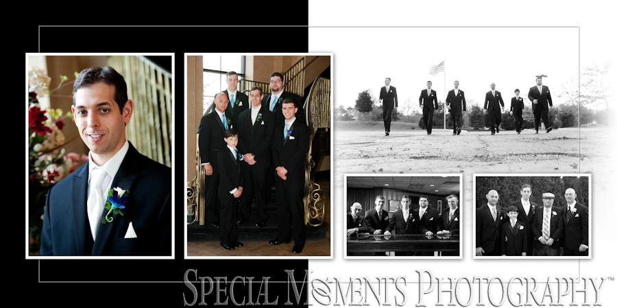 Crystal Gardens Howell MI wedding photograph