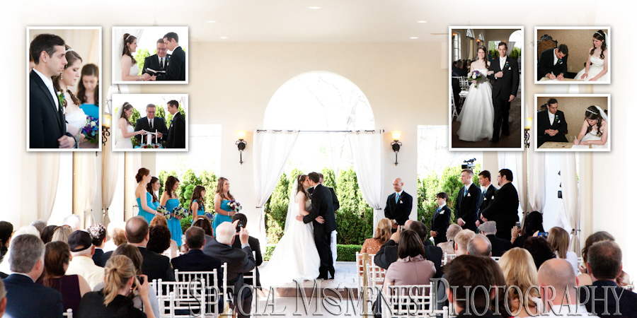 Crystal Gardens Howell MI wedding photograph