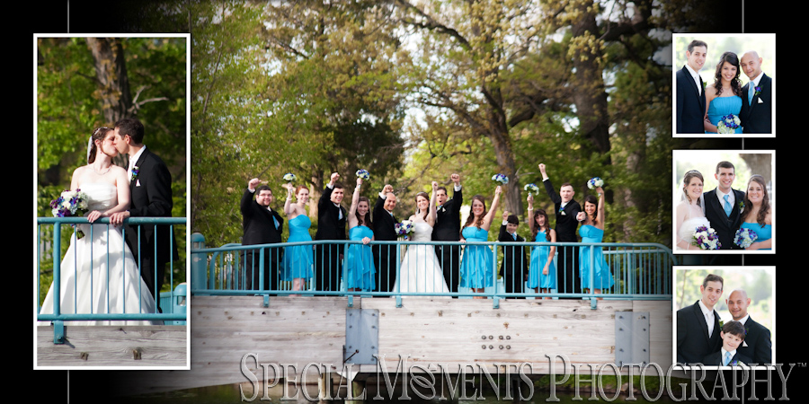 Crystal Gardens Howell MI wedding photograph
