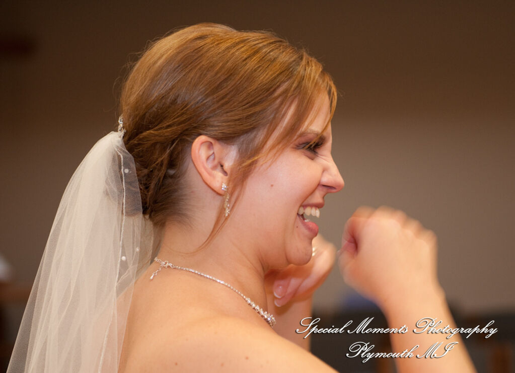 Shannan & Eric at First United Methodist Church Northville MI wedding photography