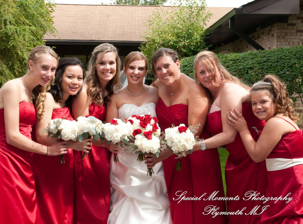 Shannan & Eric at First United Methodist Church Northville MI wedding photography