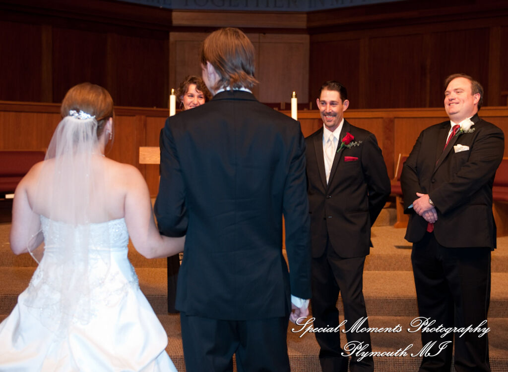 Shannan & Eric at First United Methodist Church Northville MI wedding photography