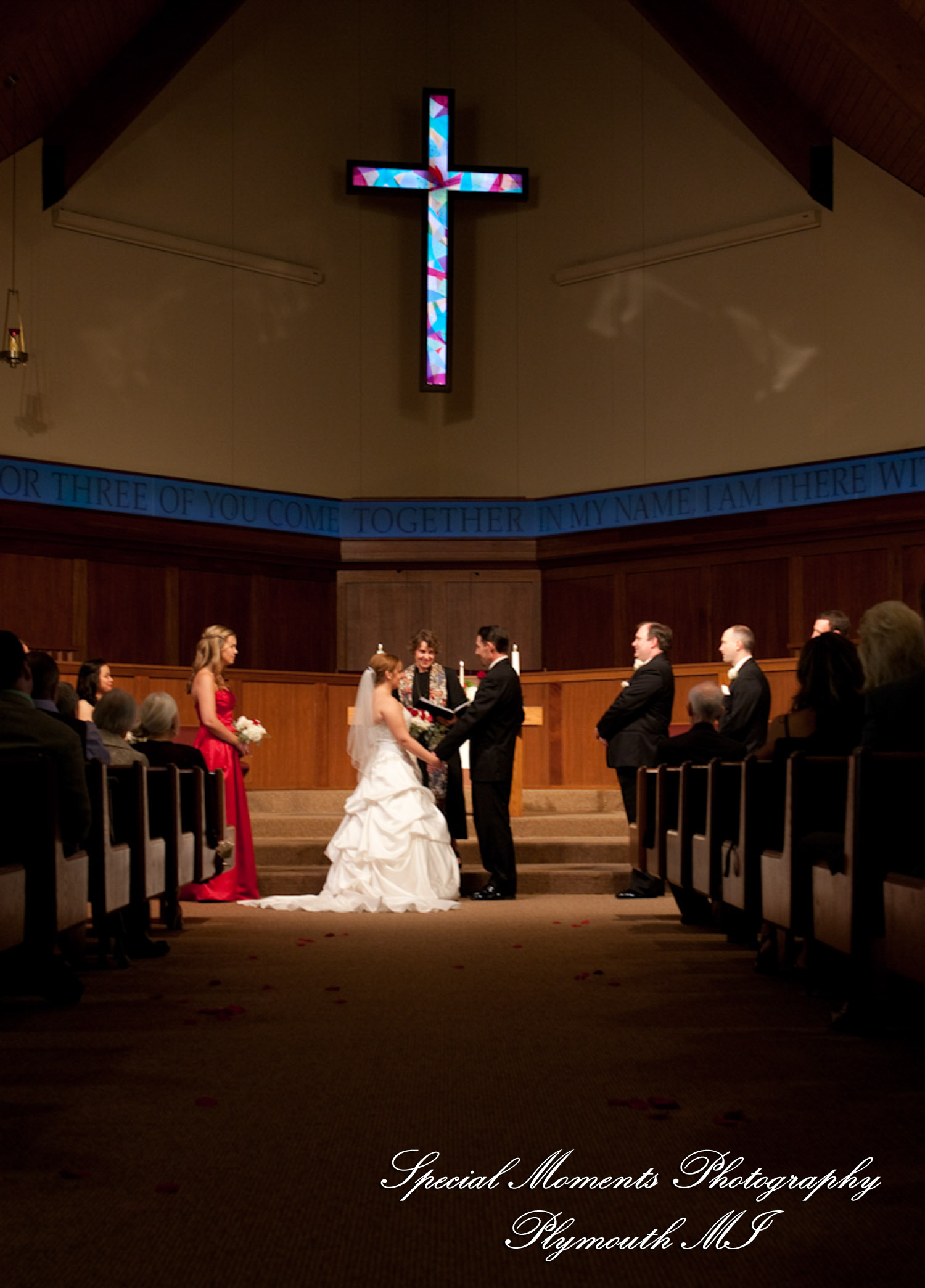 Shannan & Eric at First United Methodist Church Northville MI wedding photography