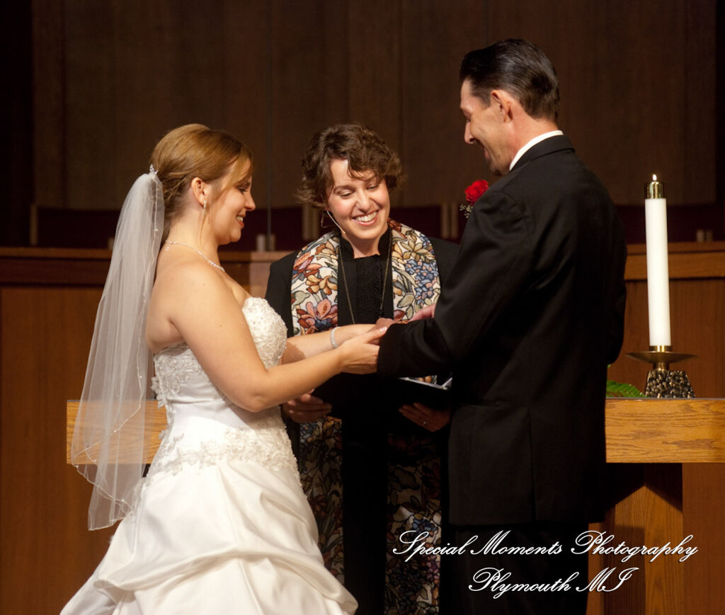 Shannan & Eric at First United Methodist Church Northville MI wedding photography