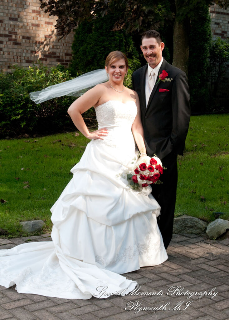 Shannan & Eric at First United Methodist Church Northville MI wedding photography