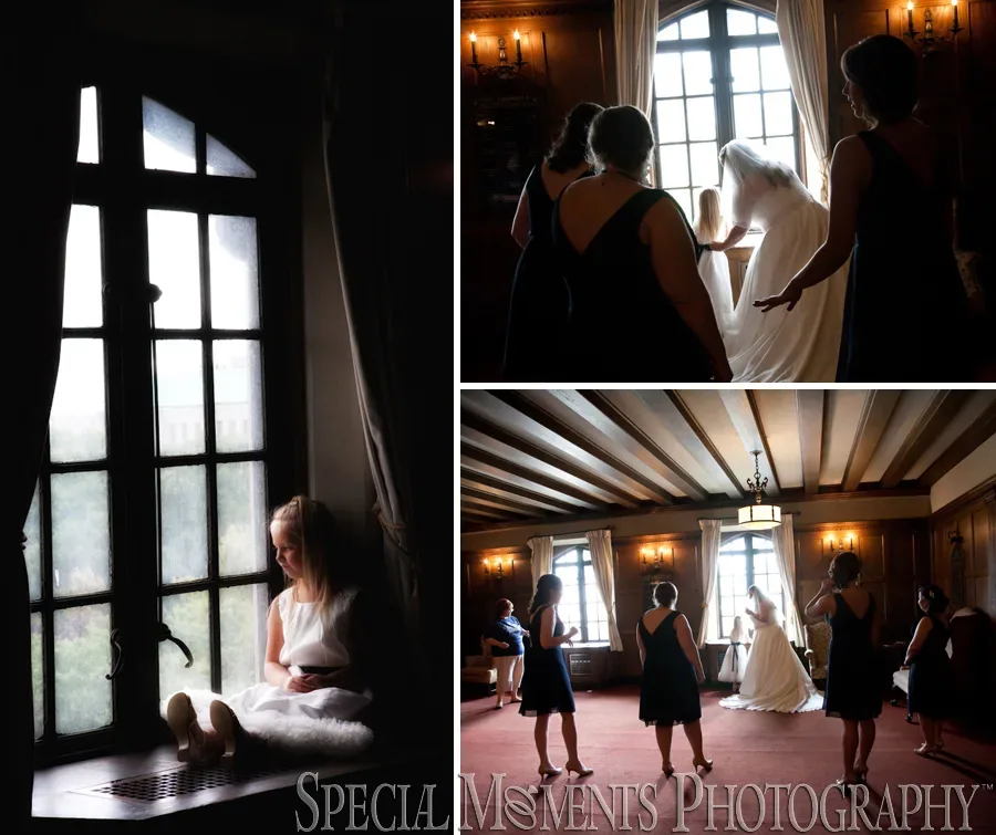 Masonic Temple Detroit MI wedding photograph