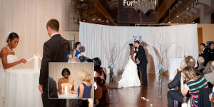 Coffee Table Design - Josh & Danese at Henry Ford Museum Greenfield Village Dearborn MI wedding photograph