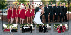 Coffee Table Design - John & Katie at Inn at St. John's Grande Ballroom Plymouth MI wedding photograph