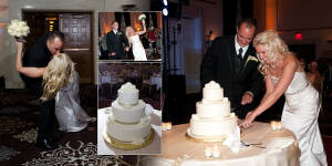 Coffee Table Design - John & Katie at Inn at St. John's Grande Ballroom Plymouth MI wedding photograph