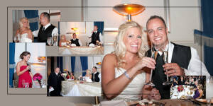 Coffee Table Design - John & Katie at Inn at St. John's Grande Ballroom Plymouth MI wedding photograph