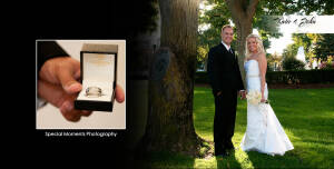 Coffee Table Design - John & Katie at Inn at St. John's Grande Ballroom Plymouth MI wedding photograph