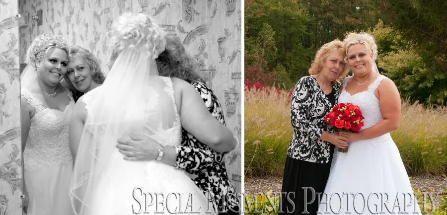 Woodlands Golf Course Wayne MI wedding photograph