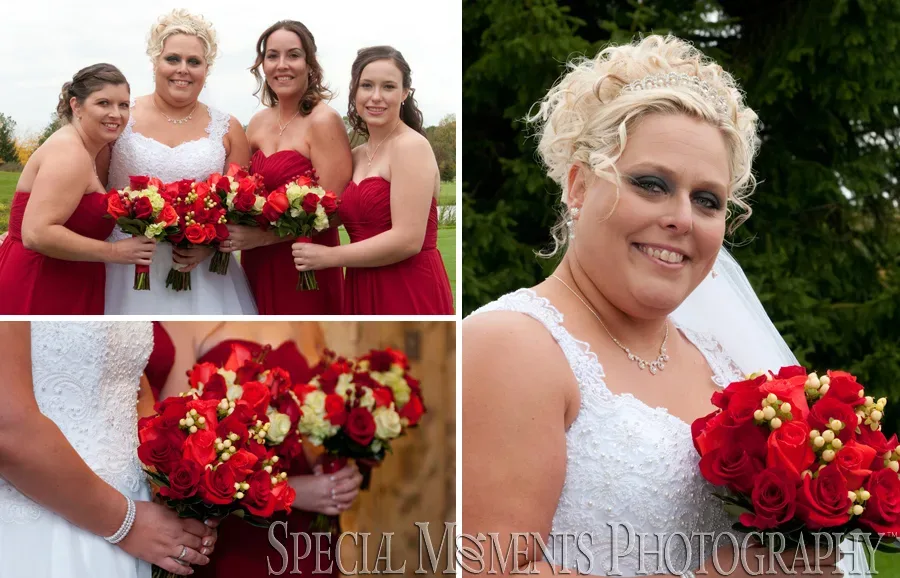 Woodlands Golf Course Wayne MI wedding photograph