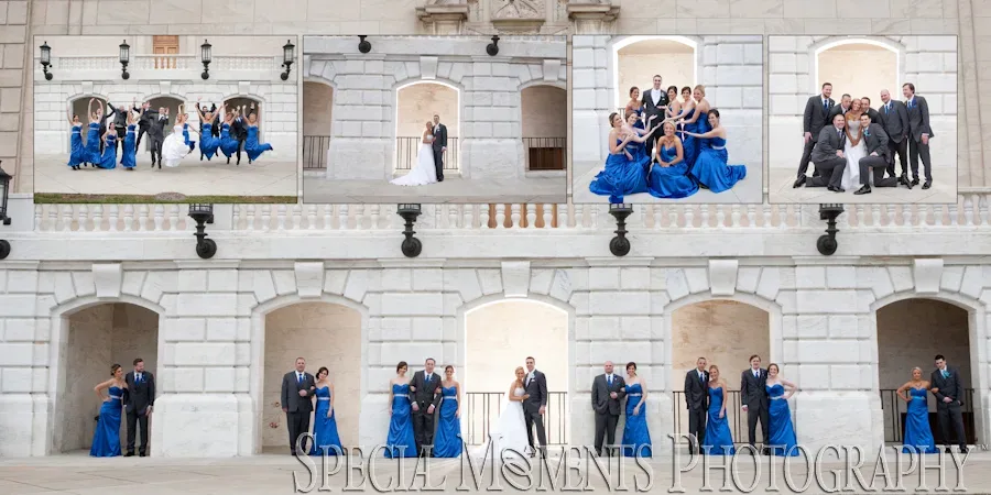 DIA Downtown Detroit MI wedding photograph