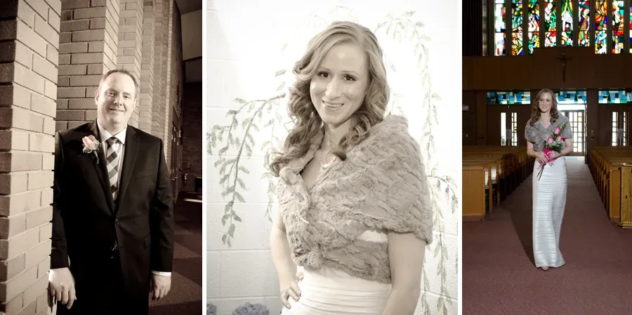 Our Lady Queen of Martyrs Beverly Hills MI wedding photograph