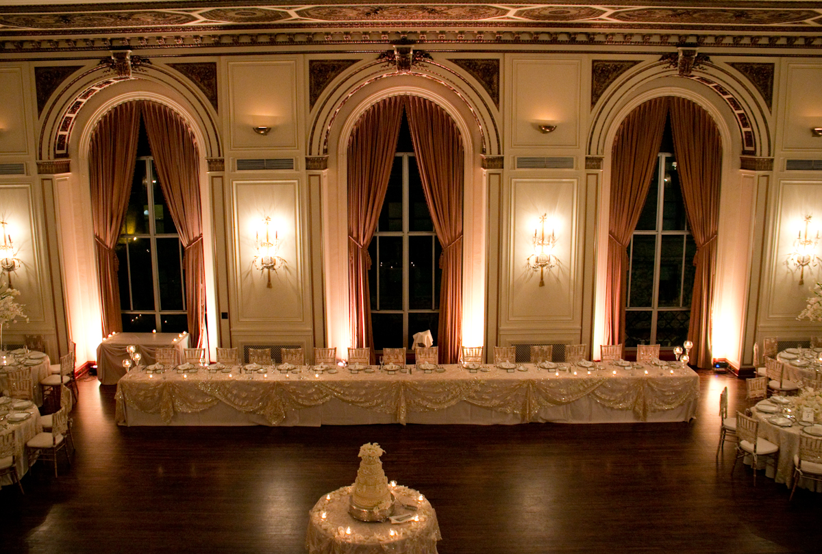 Monique & James at Colony Club Detroit MI wedding photograph