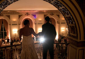 Monique & James at Colony Club Detroit MI wedding photograph