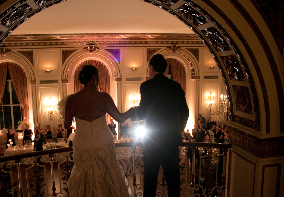 Monique & James at Colony Club Detroit MI wedding photograph