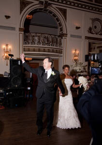 Monique & James at Colony Club Detroit MI wedding photograph