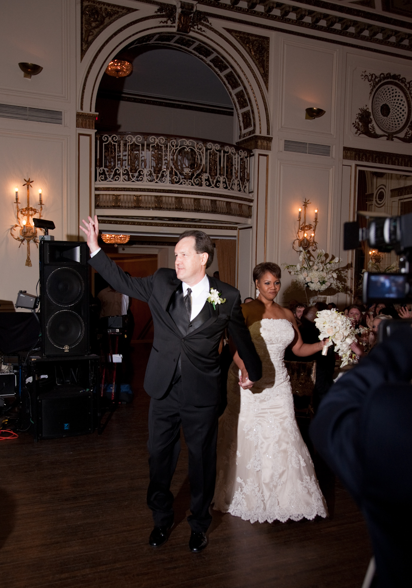 Monique & James at Colony Club Detroit MI wedding photograph