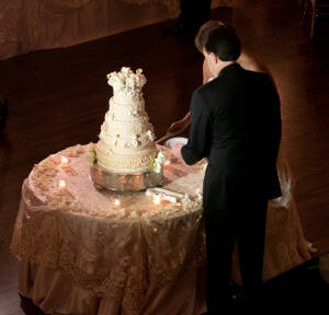 Monique & James at Colony Club Detroit MI wedding photograph