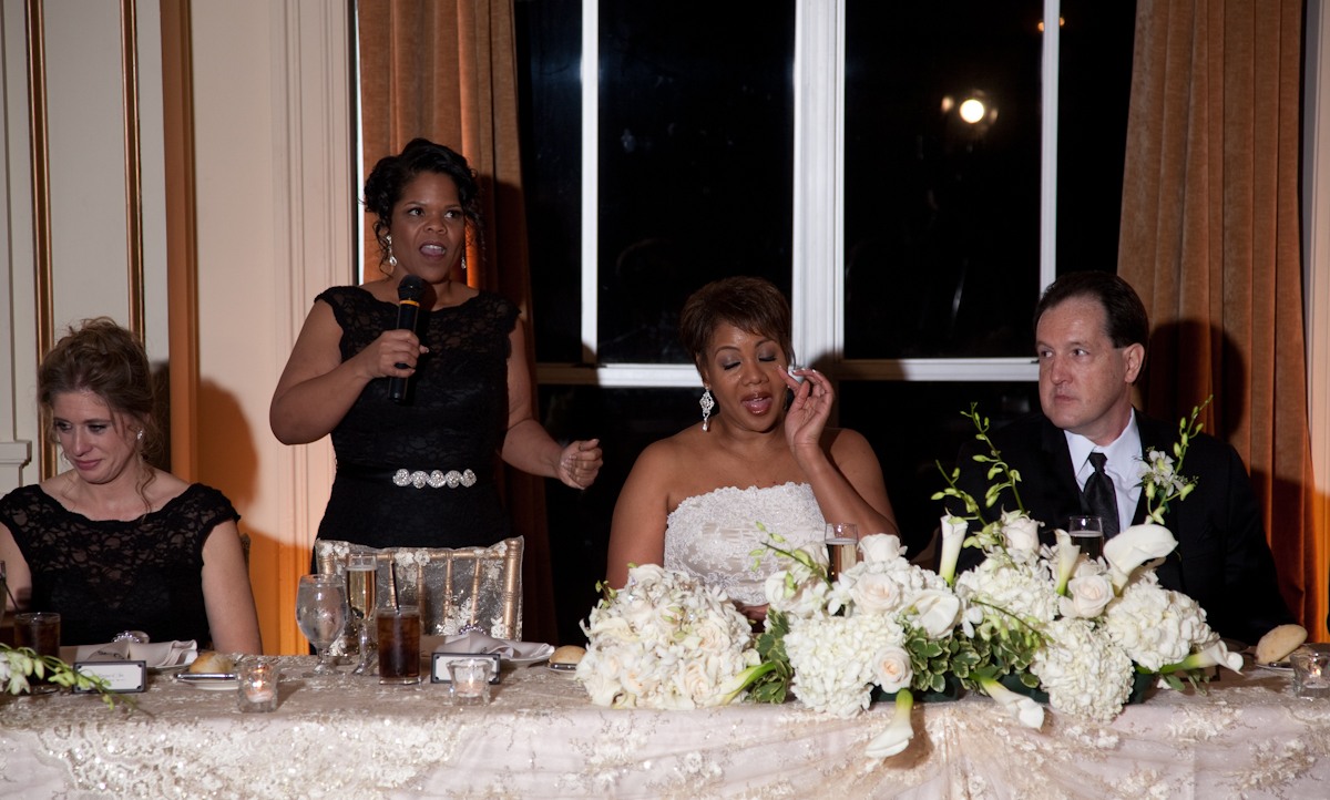 Monique & James at Colony Club Detroit MI wedding photograph