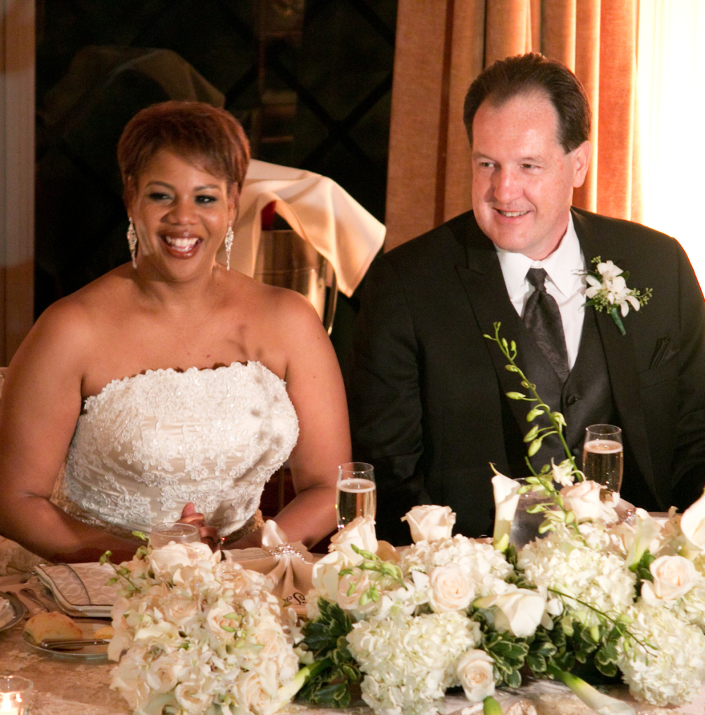 Monique & James at Colony Club Detroit MI wedding photograph