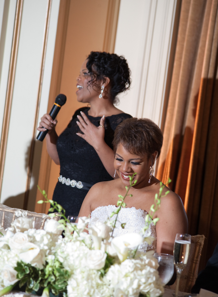 Monique & James at Colony Club Detroit MI wedding photograph