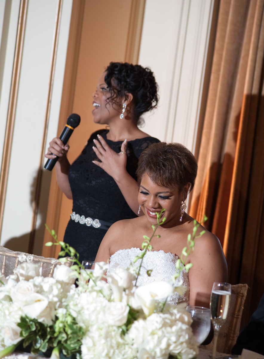 Monique & James at Colony Club Detroit MI wedding photograph