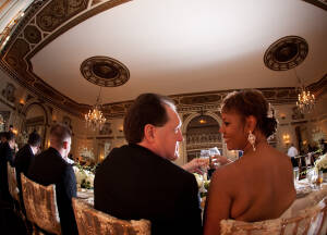 Monique & James at Colony Club Detroit MI wedding photograph