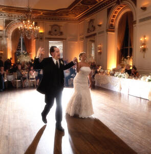 Monique & James at Colony Club Detroit MI wedding photograph