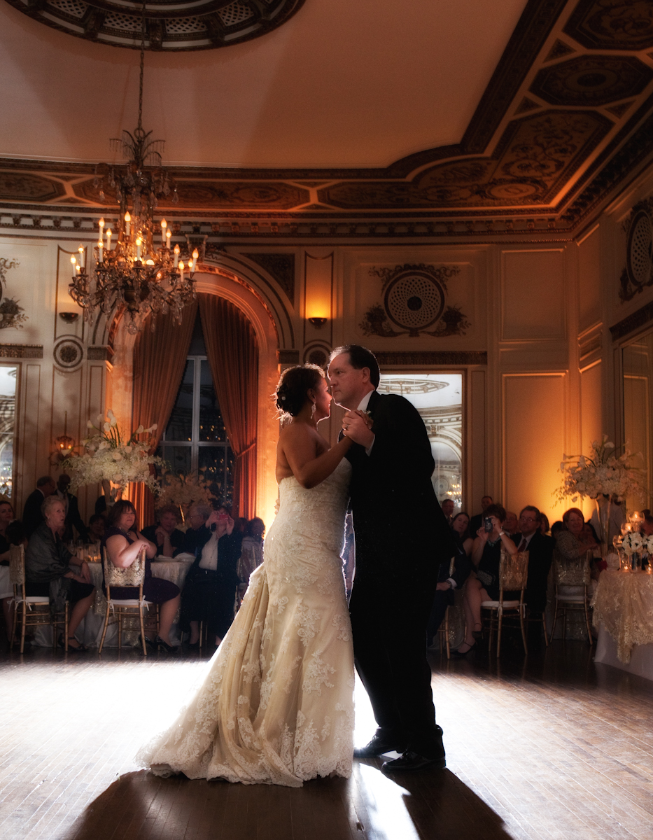Monique & James at Colony Club Detroit MI wedding photograph