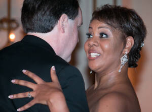 Monique & James at Colony Club Detroit MI wedding photograph