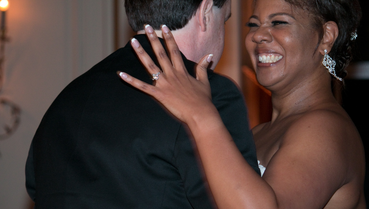 Monique & James at Colony Club Detroit MI wedding photograph