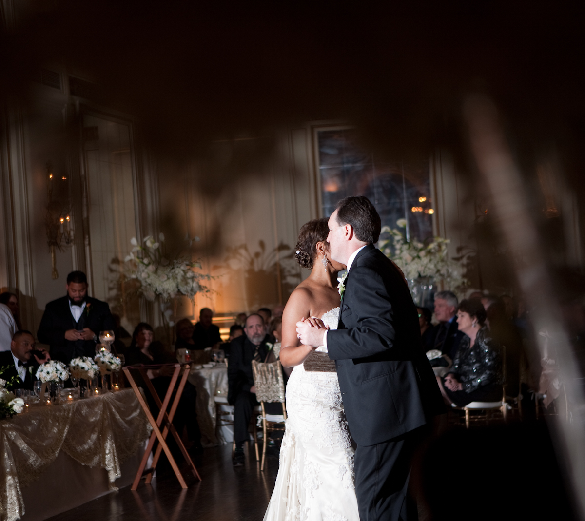 Monique & James at Colony Club Detroit MI wedding photograph