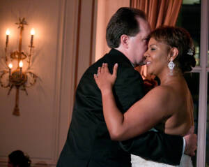 Monique & James at Colony Club Detroit MI wedding photograph