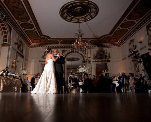 Monique & James at Colony Club Detroit MI wedding photograph